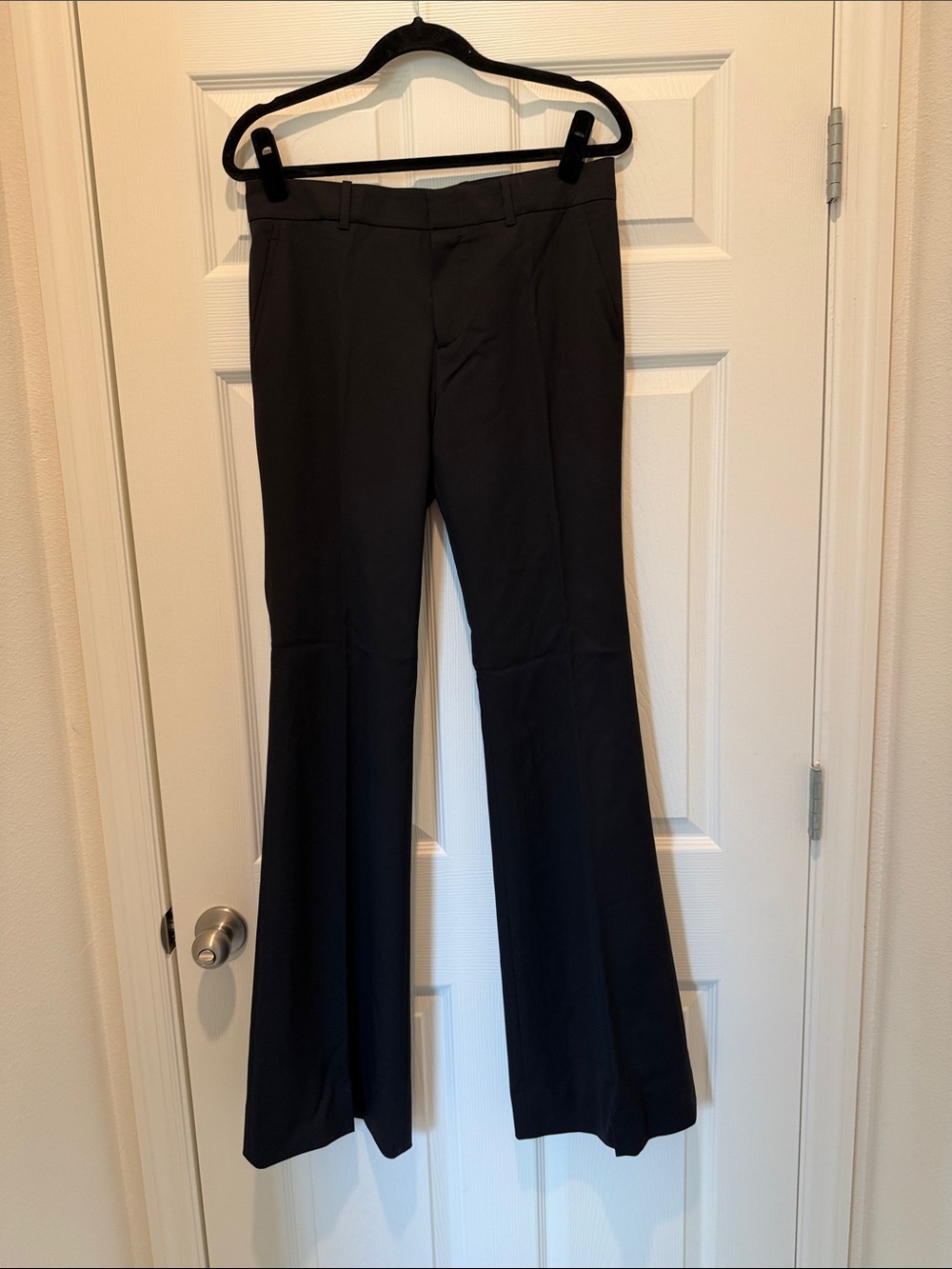 Gucci Black Boot Cut Dress Pants size 40 perfect condition